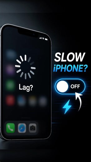 iPhone Slow? Ye Setting OFF Karo 🚀 (Instant Speed Boost 😳)