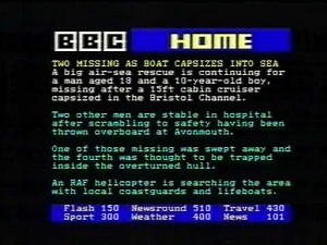 BBC2: Pages from Ceefax into BBC Learning Zone - Sunday 12th (early hours of Mon 13th) January 1997
