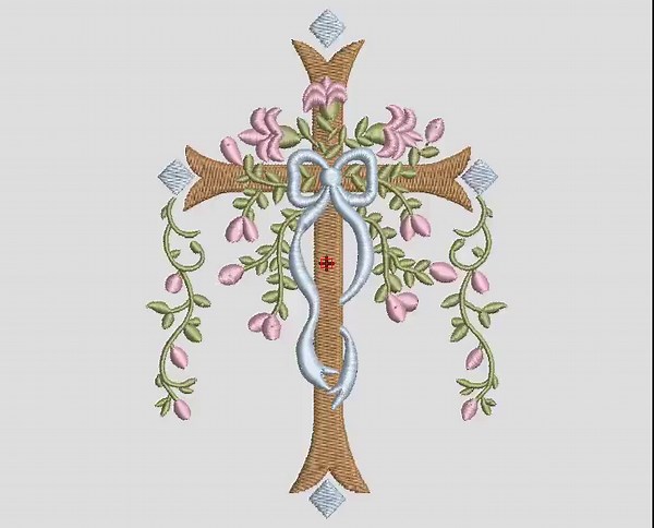 Virgin Mary Embroidery Design Full of Grace, Catholic Floral Embroidery File, Religious Christian Machine Embroidery, Faith Easter Design - Etsy