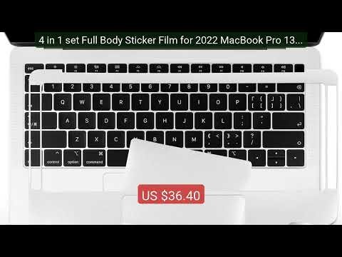 4 in 1 set Full Body Sticker Film for 2022 MacBook Pro 13 1... — Top Pick 2026 | Unbeatable Price!