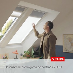 Descubre nuestra gama de cortinas VELUX y encuentra la solución perfecta para tu hogar. | VELUX