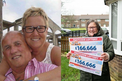 Couple win £166,000 each on Postcode Lottery and husband quits job in minutes