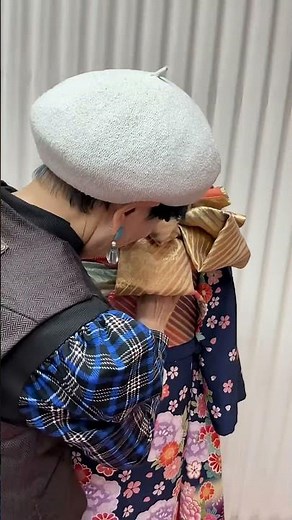 #着付け #着物 #成人式 #kimono #山宮博子 #帯結び