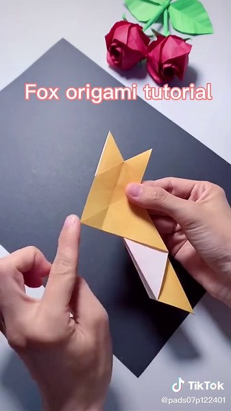Creative Homemade Fox Origami Tutorial