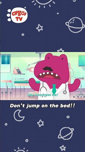 NO more dinos jumping on the bed! | Five little dinos jumping on the bed (Part 2)