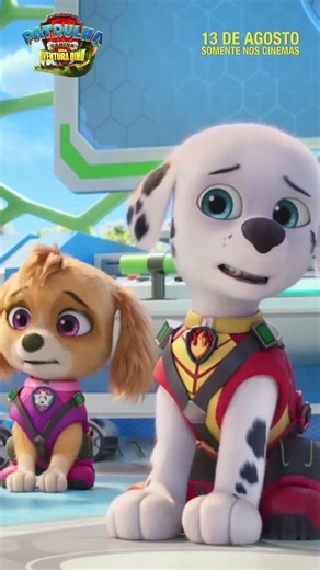 Patrulha Canina: Uma Aventura Dino (Paw Patrol: A Dino Adventure) - 13 de agosto nos cinemas