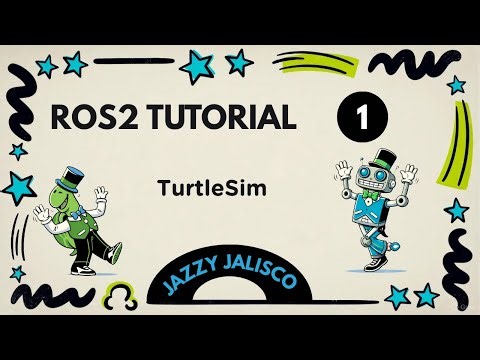 ROS2 Tutorial – Episode 1: TurtleSim #jazzy #ros2