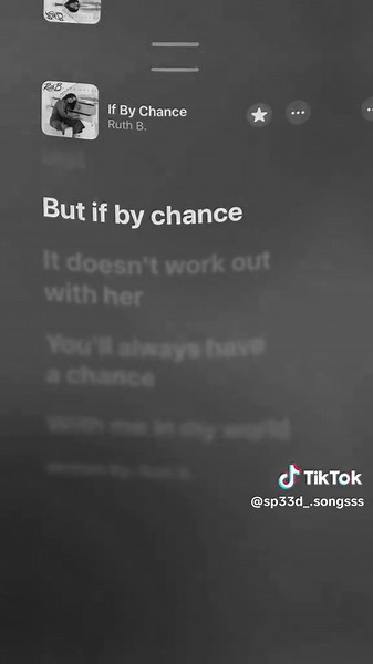 you found somebody new you put me in the past / if by chance #fyp #lyrics #sadsongs