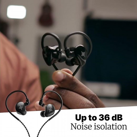 These are the Wave in-ear monitors 🎶