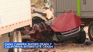 Semitruck driver charged in California crash that killed 3, injured 4 | Video