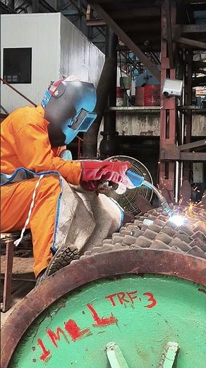 Mill TRF Roller Hardfacing Work | Sugar Industry Maintenance | Factory