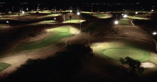 Arizona's first night golf course opens at Grass Clippings Rolling Hills in Tempe