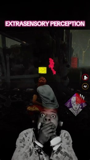 I CAN NOT BELIEVE I ACTUALLY GOT AWAY WITH THAT! EXTRASENSORY PERCEPTION PERK FROM ELEVEN #dbd #fyp