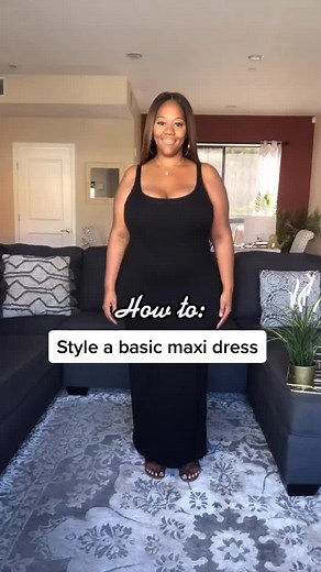 Here’s 3 ways to take a maxi dress from day to night! #howto #learnfromme #getthelook #styletips #foryoupage #fyp