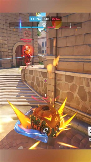 how to play against cassidy as wreckingball #overwatch2 #Shorts