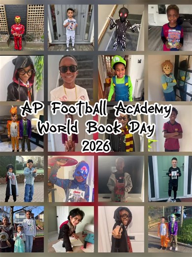 AP Football Academy World Book Day 2026 🌎📚⚽️ On and off the pitch, we're developing footballers who read, lead, and inspire! #APWay #FootballersWhoRead #WorldBookDay #FutureLeaders #fyp