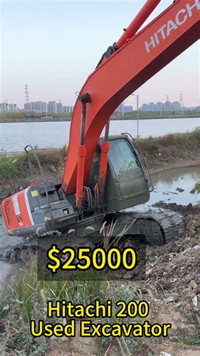 Why Pay More for a Used Excavator? Our Hitachi 200 Gives You Better Value.#usedexcavator #excavator