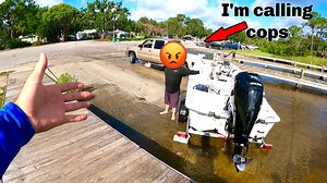 Move your boat or I'm calling the cops! Duck hunter upset with fisherman. | AnglerUp with Brant