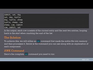 Mastering AWK: How to Join the Next Two Rows from a CSV File
