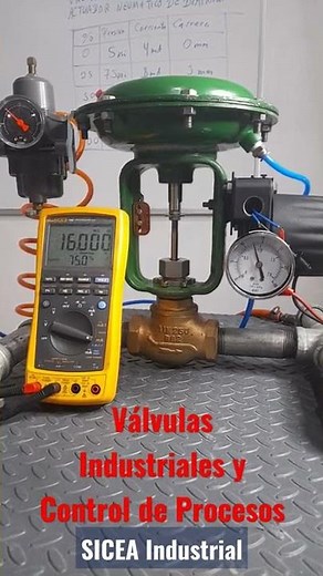 Demostración de ajuste de banco en Válvula de Control Neumática Fisher Baumann