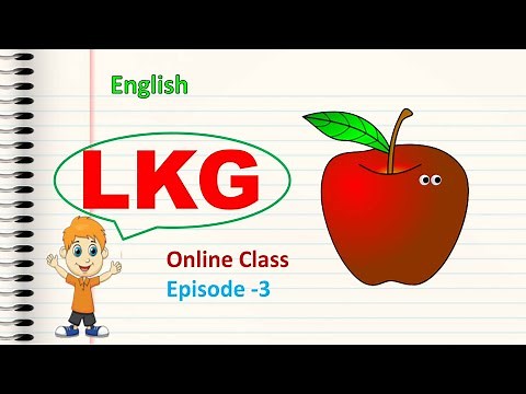 LKG Online Class | English | Episode - 4