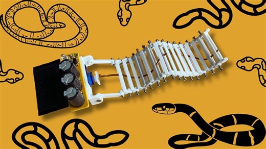 Constructing a Solar-Powered Snake Robot - Projects