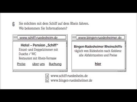 Start Deutsch A1/ Lesen- alle Teile mit Lösungen