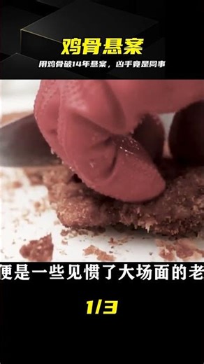 華人神探用2塊雞骨頭，巧破14年前的懸案，沒想到兇手竟是前同事 #华人神探 #鸡骨头 #破案 #前同事 #悬案 #刑侦