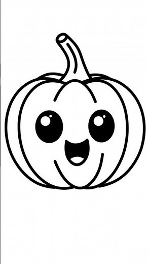 abóbora para Halloween Fácil Como Desenhar #halloweendecor #halloween