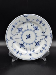 Vintage Royal Copenhagen Porcelain Plate Hand Painted Blue Fluted Plain Denmark 1950s 15,5 Cm - Etsy