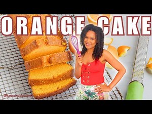 My Favorite Moist Orange Cake Ever | Easy Recipe with Fresh Orange Juice