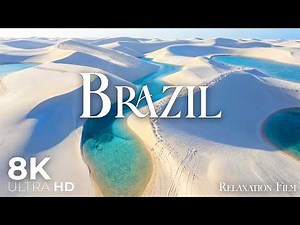Brazil 8K Ultra HD • Untouched Nature Relaxation Film with Peaceful Calming Music
