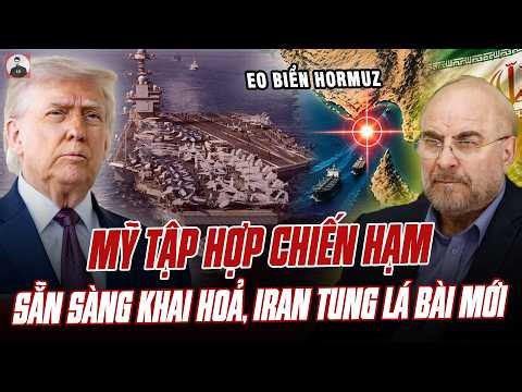 The US is assembling warships ready to fire, while Iran is playing a new card to reverse the cour...