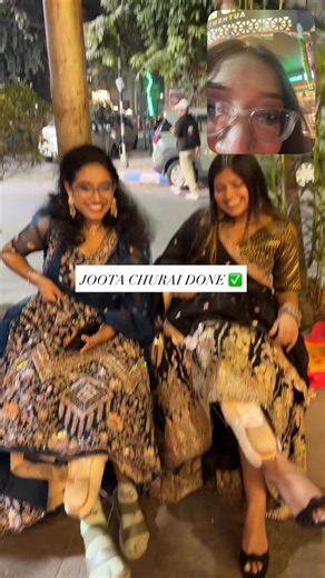 Kehkasha Siddiqui on Instagram: "To the best JOOTA CHURAI & then JOOTA CHUPAI 😛 P.s. No bestfriends of the groom were harmed in stealing the shoes @self.saikiran 🫣 @ahelighatak thanks for letting us rob your husband @avatar.ank 😅 [wedding, dost ki shaadi, bestfriend’s wedding, joota churai, shaadi, ladki wale, enjoyment, bride] #trending #reels #love #wedding #viralreels"