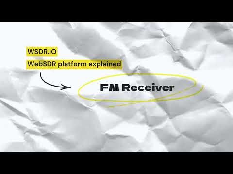 03 - Fm Receiver: Stream, Demodulate & Visualize FM Signals with WebSDR