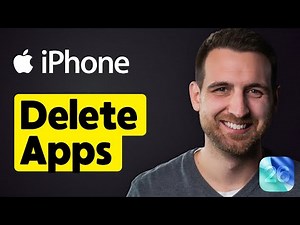 How to Delete Apps on iPhone (iOS 26)