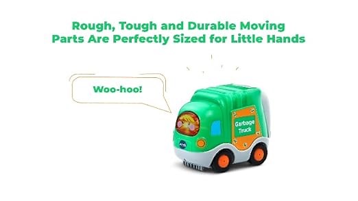 VTech Go! Go! Smart Wheels Garbage Truck and Excavator Video
