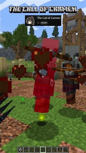 Minecraft NEW Weapon Mods! #7 #shorts #minecraft