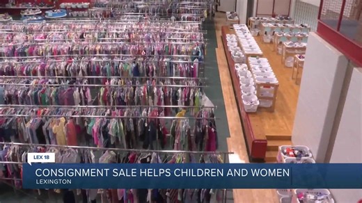Consignment sale helps women, children