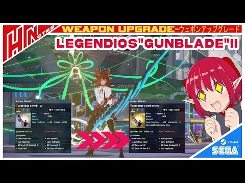 【PSO2NGS】Weapon Upgrade:Make it my Legendios"Gunblade"II