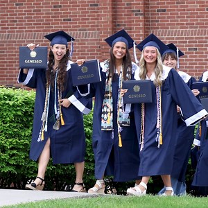 Congrats to the Class of 2024! Let's take a look back at last week's undergraduate commencement! 💙🎓 | SUNY Geneseo