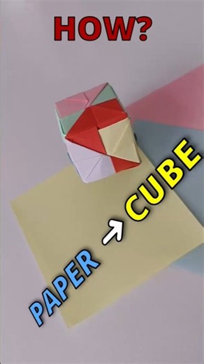 How to Make an Anti-Stress Paper Square ✨