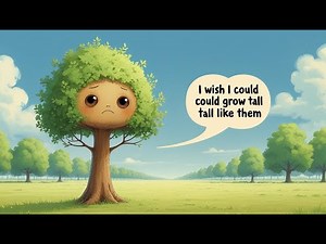 The Little Tree Who Wanted to Grow 🌳 | Kids Story About Nature and Patience | Growsmart.123