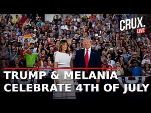 LIVE | President Trump And First Lady Melania Attend Fourth of July Celebrations At The White House