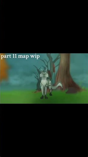 Feathertail Map WIP! 🪶 #warriorcats #cats #art #map #animationproject #animator #animation #viral