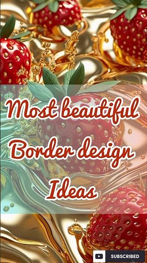 3 easy line border designs Project Work Designs/Corner and Side Border Design/Border Design/