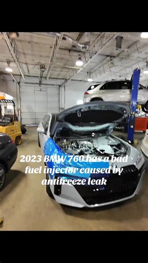 Harris Automotive on Instagram: "2023 bmw 760 has a shorted fuel injector due to an antifreeze leak #bmw #blackownedbusiness #automotive #philadelphia #nyc"