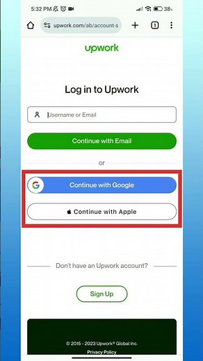 How to Log In and Sign In to Your Upwork Account?