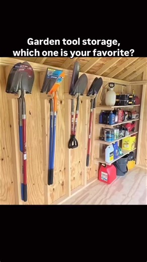 14K views · 79 reactions |  Here are six different options for organizing your garden tools - which one is your favorite? Let us know in the comments!  #DIY #GardeningTips #OrganizingTools #GardenOrganization #ToolStorage #HomeImprovement #GardenDIY #never _done_diy unknown, please DM for credit or removal | Never_done_DIY | Facebook