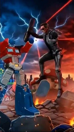 Optimus Prime vs Terminator 🔥 Who Wins?